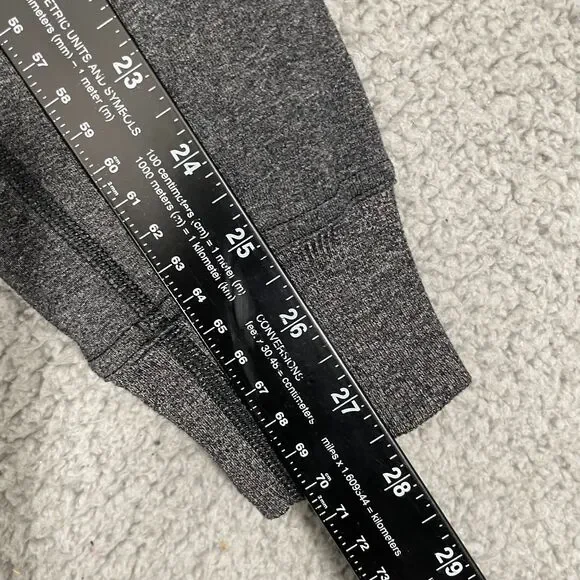 Lululemon Prepost Jacket Men L Gray Mock Neck Athlesuire Full Zip - Picture 11 of 12